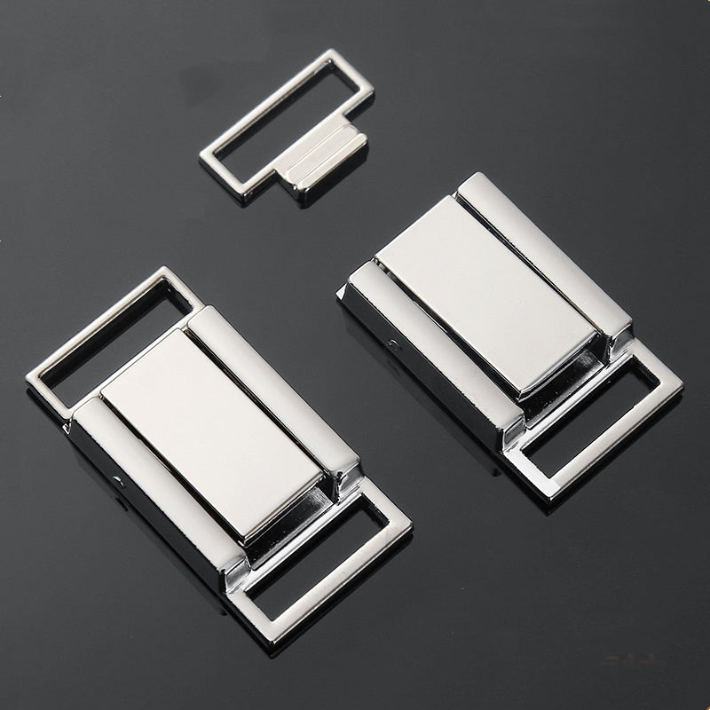 3sizes Old silver Metal Side Release Buckle D ring and tri-buckle hardware suit-25