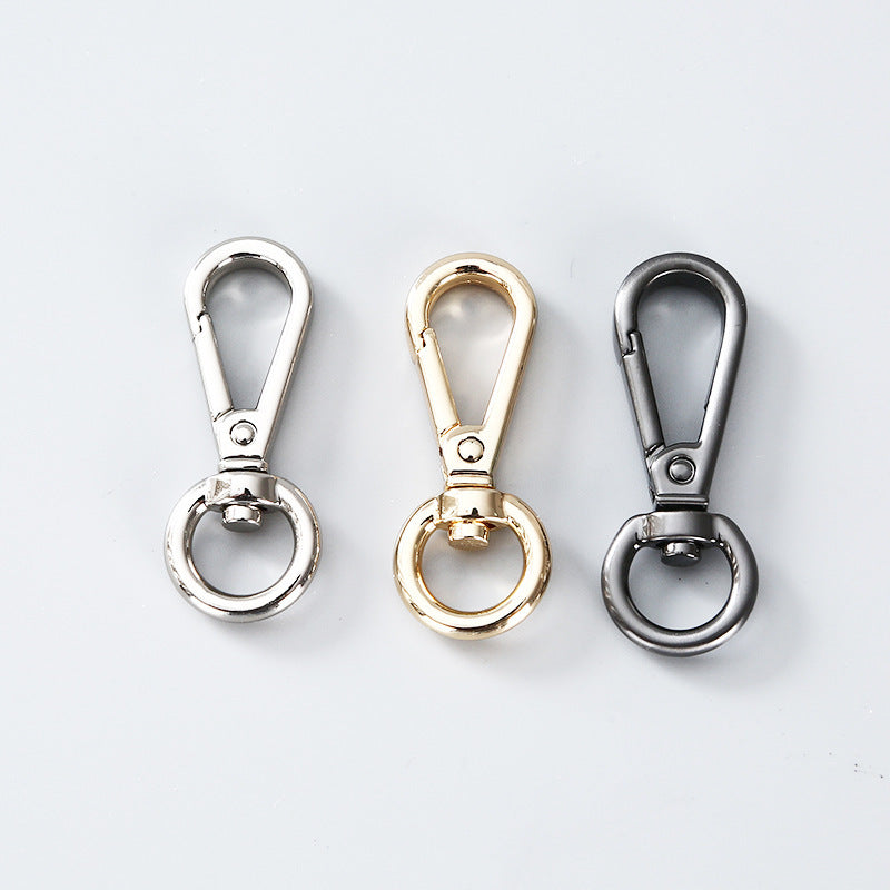 High-Grade Women's Bag Hardware Accessories Factory Direct Explosion Buckle Hook Metal Plate Dog Buckle for Luggage-25