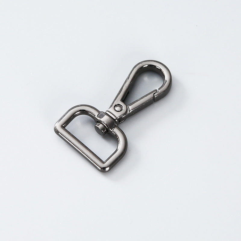 High-Grade Women's Bag Hardware Accessories Factory Direct Explosion Buckle Hook Metal Plate Dog Buckle for Luggage-25