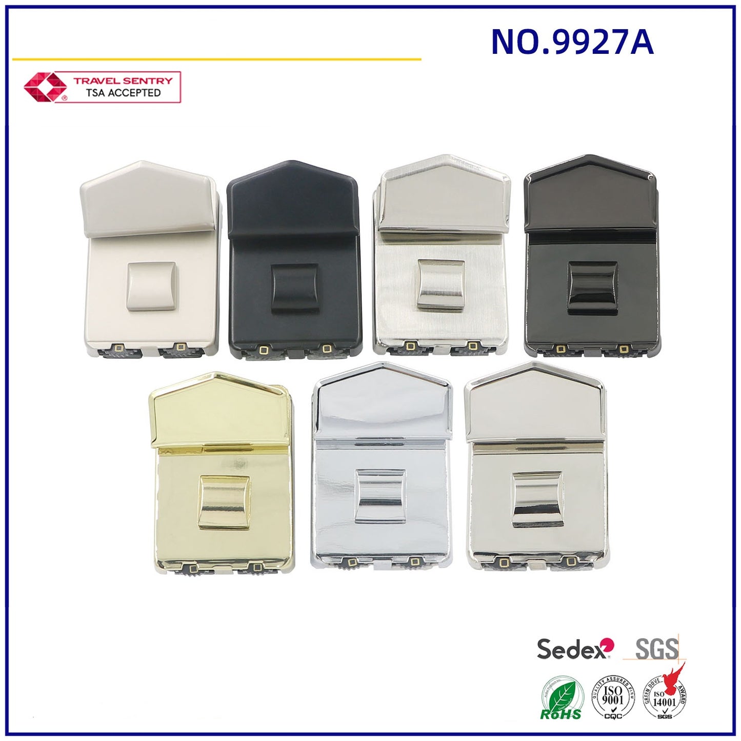 Factory Price Zinc Alloy Purse Push Lock For Bag-25