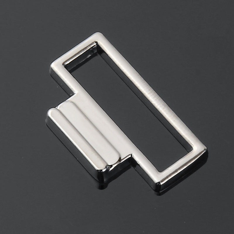 3sizes Old silver Metal Side Release Buckle D ring and tri-buckle hardware suit-25