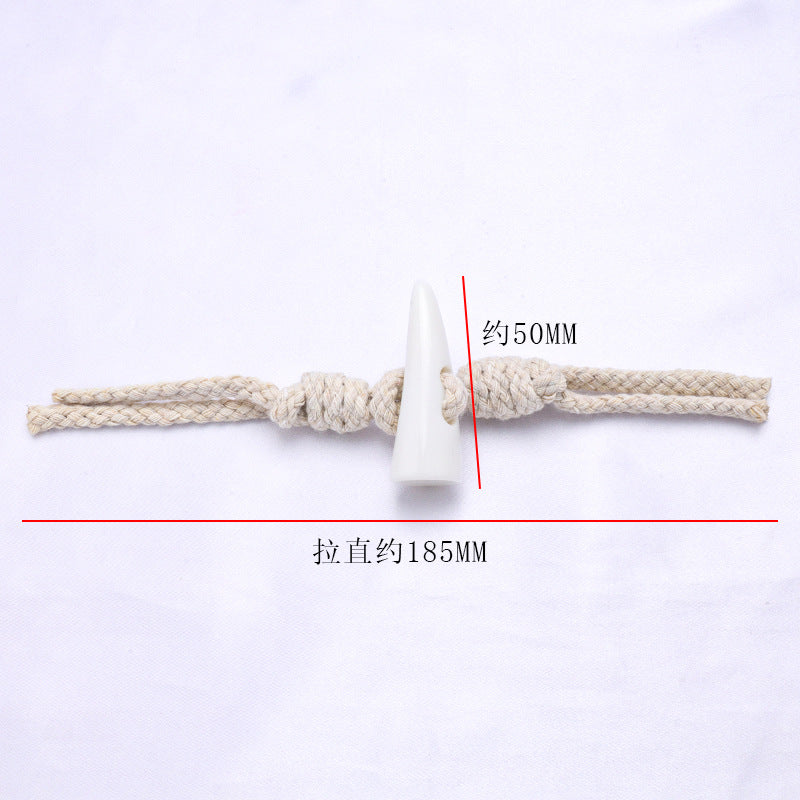 Fashion Winter Style Two Part Combined Resin Wooden Toggle Pu Leather Buckle Buttons For Coat Bag-250