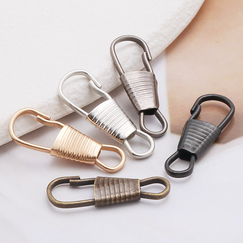 Alloy zipper head puller removable replacement bag universal puller drop buckle Clothes puller connection buckle-253