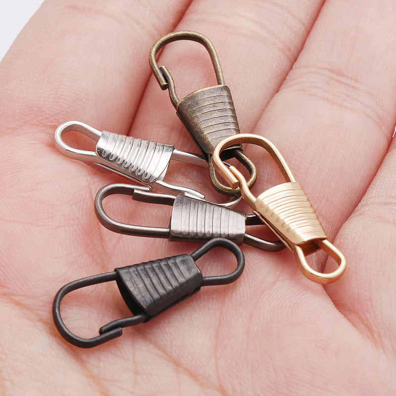 Alloy zipper head puller removable replacement bag universal puller drop buckle Clothes puller connection buckle-253