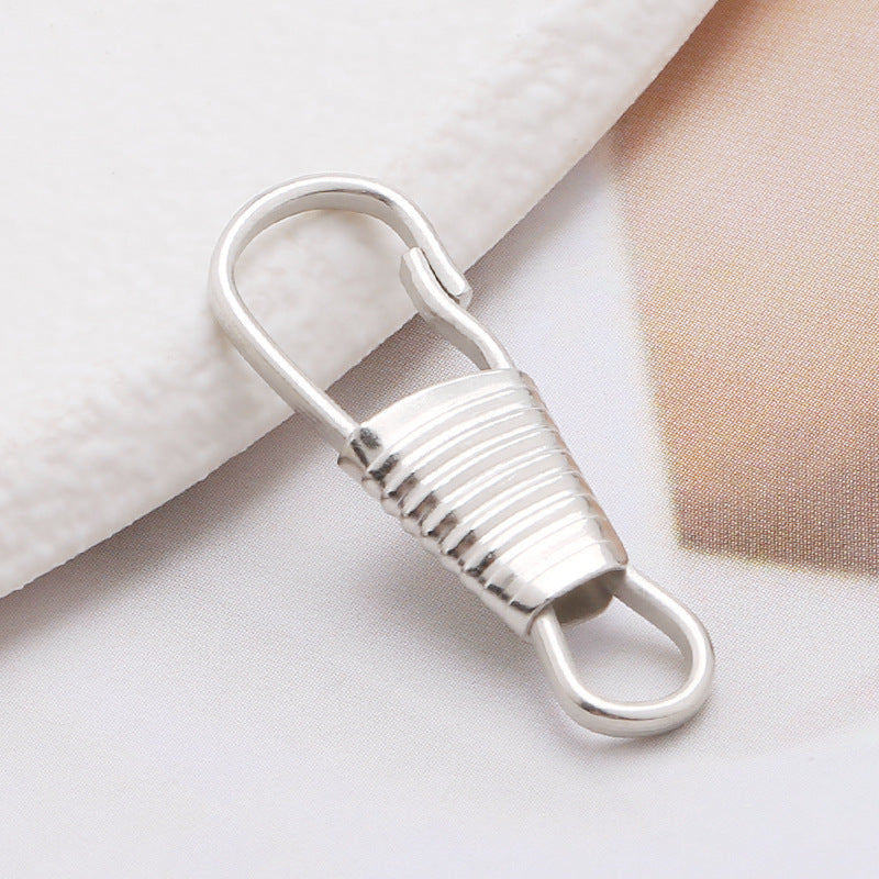 Alloy zipper head puller removable replacement bag universal puller drop buckle Clothes puller connection buckle-253
