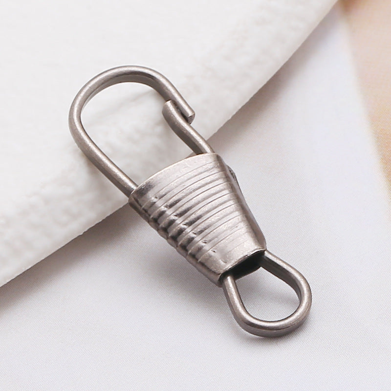 Alloy zipper head puller removable replacement bag universal puller drop buckle Clothes puller connection buckle-253