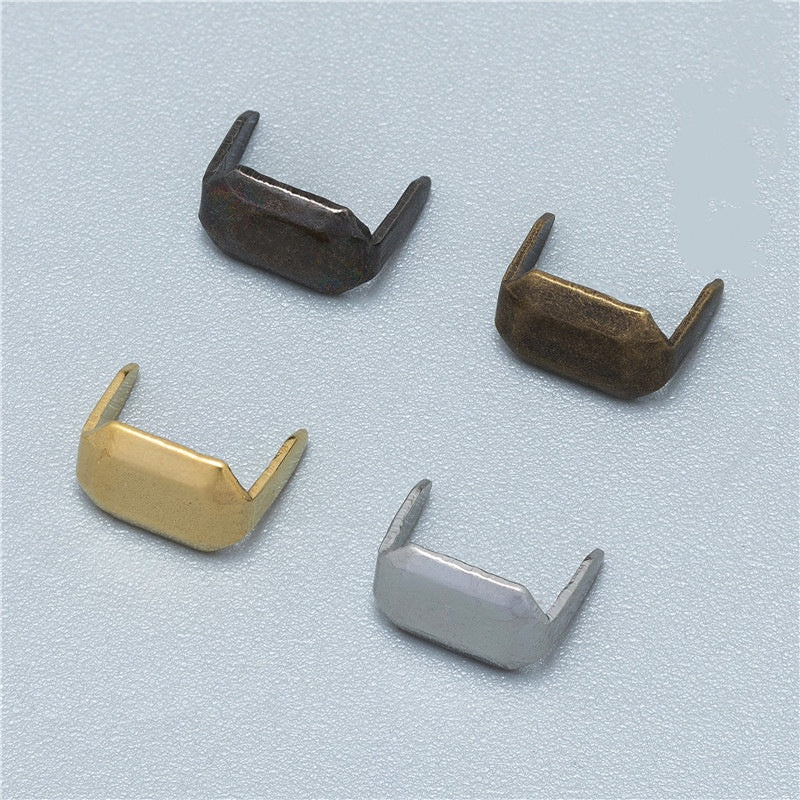 8mm High Quality for leather Metal solid brass fastening nail-26
