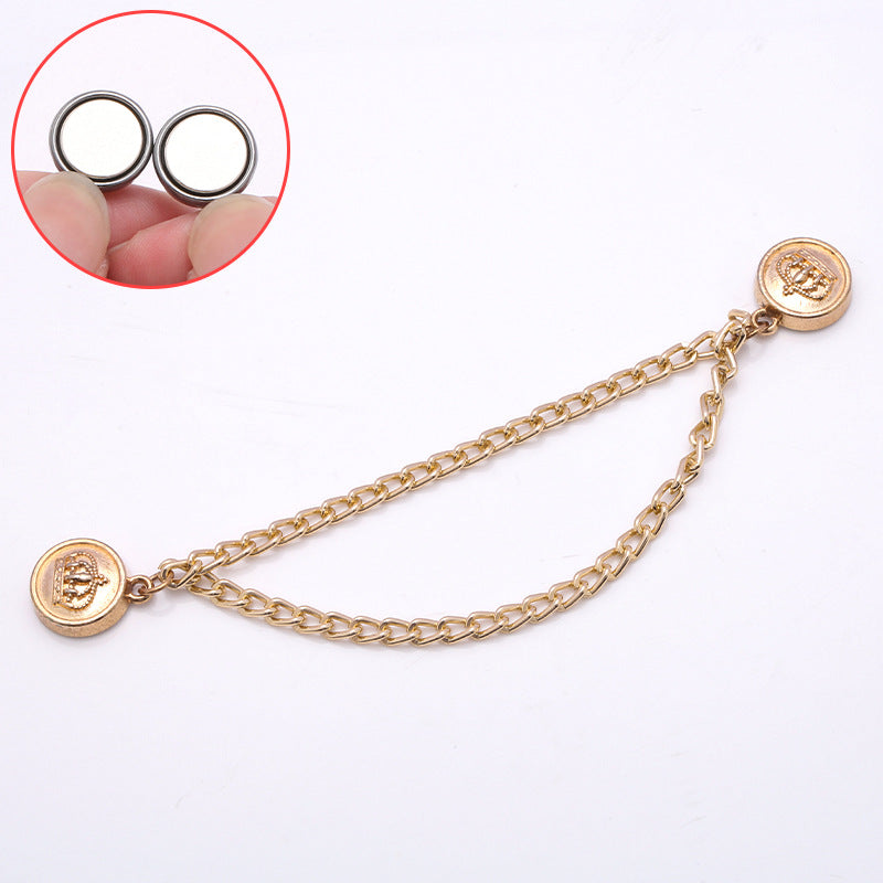 Wholesale Price Magnetic Hijab With Link Custom Logo Hijab Magnet Strong Brooch Fixed Buckle Anti-ExposureShawl Brooch For Woman-26