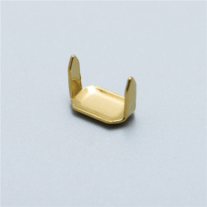 8mm High Quality for leather Metal solid brass fastening nail-26