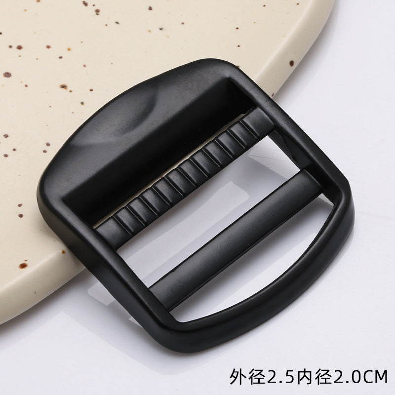 High Quality Metal Zinc Alloy Adjustable Strap Metal Ladder Lock Buckle for Backpack Webbing-269