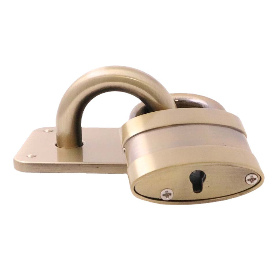 Metal light gold purse lock accessories shaped padlock for handbag decoration-27