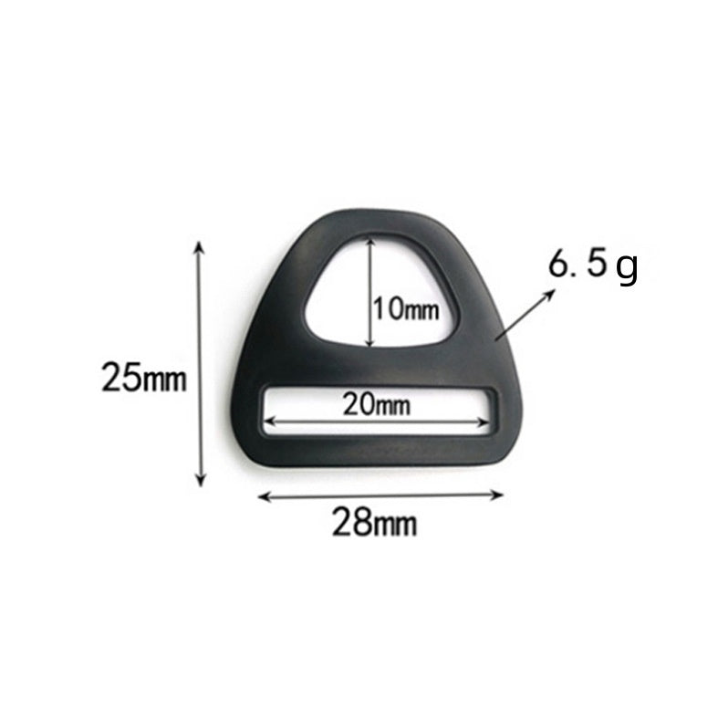 Pet Leash Accessories Aerospace Aluminum A-Shaped Triangular Ring Strap Buckle for Dog Chest and Back Buckle-27