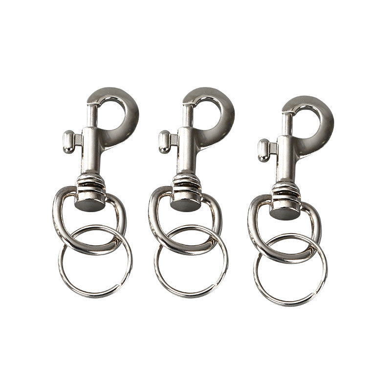 Alloy Snap Hook 1" Trigger Clips Lobster Claps for Leather Craft Bag Purse Strap Belt Keychain Webbing Connecting Large Size-27