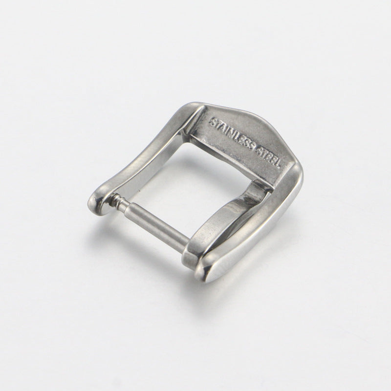 Stainless Steel Watch Buckle 16mm 18mm 20mm 22mm 24mm PVD Black Silver Rose Gold For iwc Leather Watch Band Buckle Clasp-27