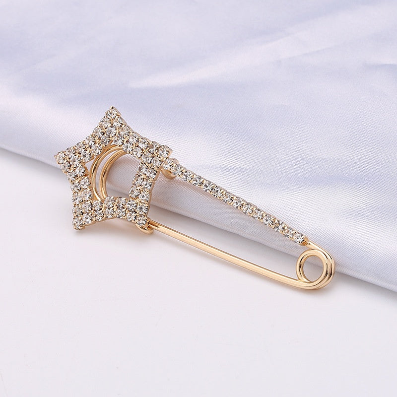 High Quality New Design Custom Beautiful Fashion Brooches Set and Pins Women Handmade-278