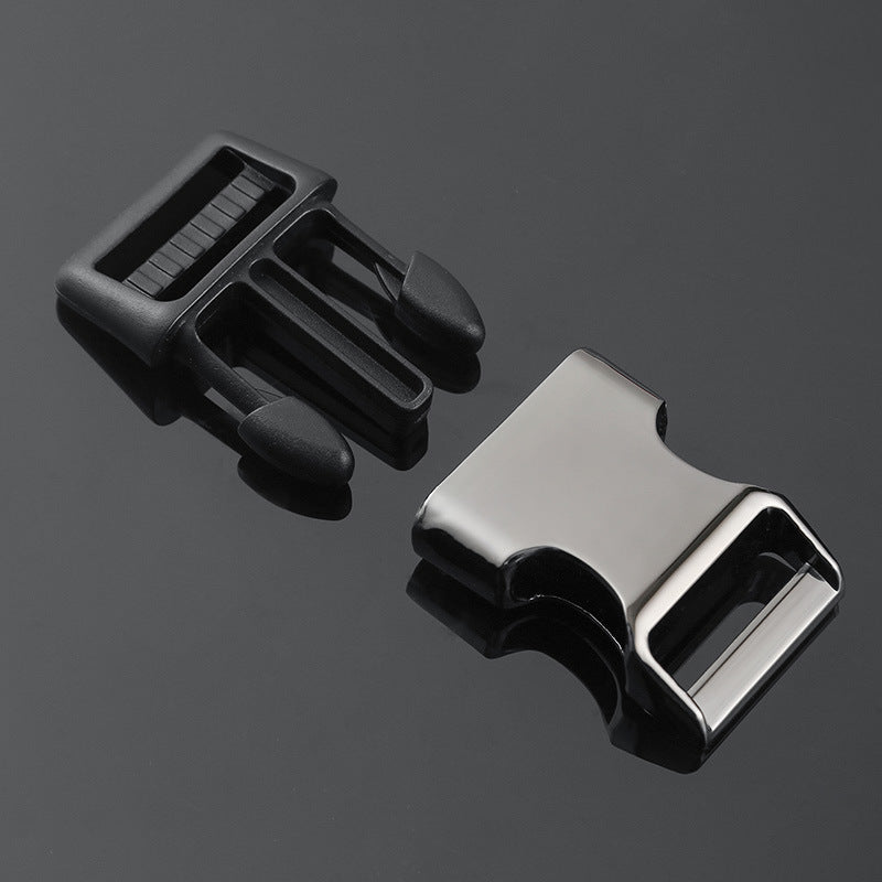 Quick Release 25 mm Side Release Contoured Curved Metal Buckle 1 inch-28
