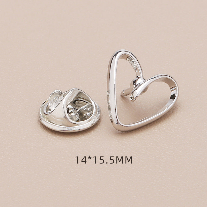 Anti polishing button No sew fixed detachable invisible button Four-leaf clover bow 2025 new-283