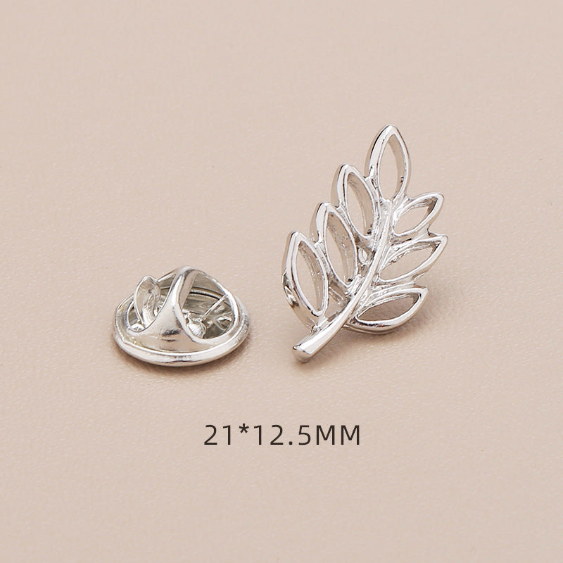 Anti polishing button No sew fixed detachable invisible button Four-leaf clover bow 2025 new-283