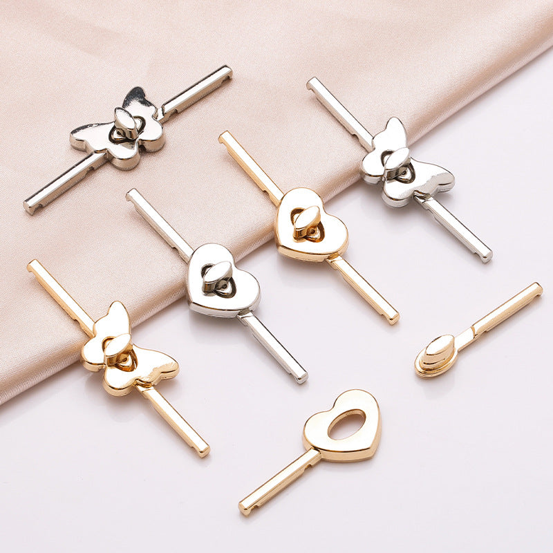 Metal accessories for woman girls cheongsam chinese style clothes ornaments custom suit hanfu buttons lock rod-185