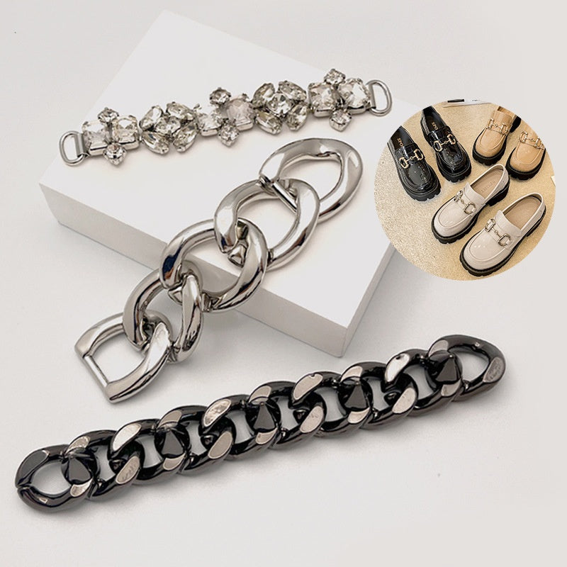 Wholesale bag renovation Chain bag with decorative accessories leaf clover element chain pendant Hardware accessories chain-29