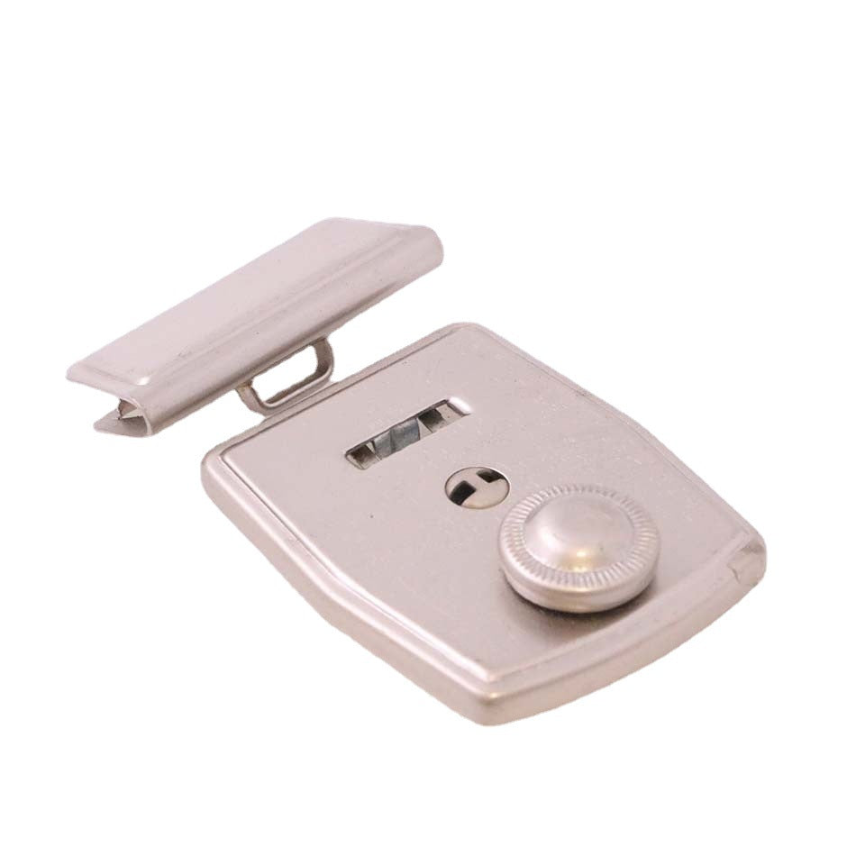 Hot fashion zinc alloy handbag locks metal wholesale die casting case push lock key lock-29