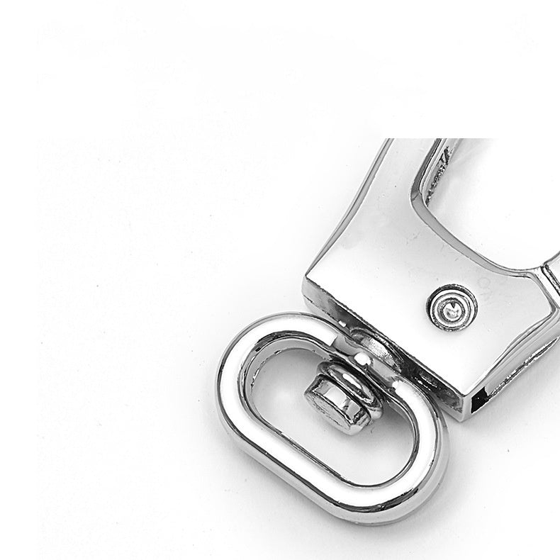 Light luxury leather car key holder layer frosted cowhide car key chain personality couple waist hanging anti-drop pendant-29