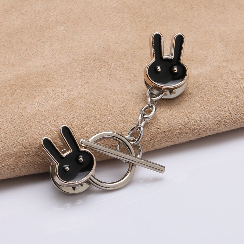 sterling silver 18k gold plated Freshwater pearl beads clasp accessory DIY mountings Trendy Jewelry wholesale-290