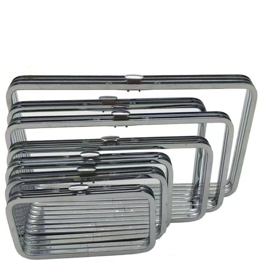 Factory Wholesale 12.1*7.8cm Black Box Clutch Frame Metal Box Frame-21