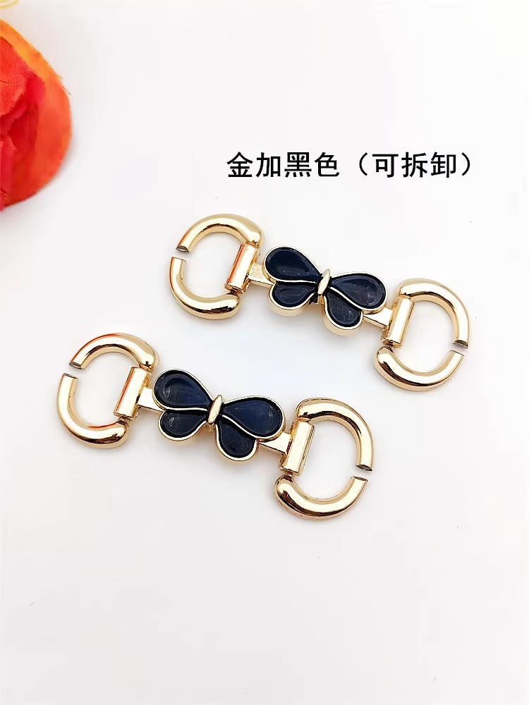 Metal Chain Decoration Shoes & Components for Slippers and Sandals Usage-33