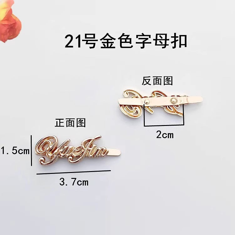 Die Casting Handbag Metal Hollow Plate Logos Custom Round Shape Bags Hardware Metal Private Tags Label Design for Backpack-50
