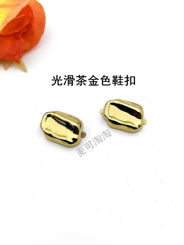 Metal Chain Shoe Decorations for Slippers and Sandals for Enhancing Style Appeal-24