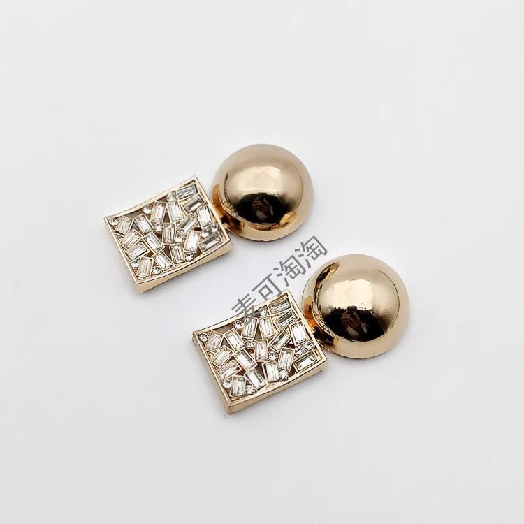2025 Elegant Chic Metal Shoe Buckles for Women Stylish Rhinestone Decorative Wedding Shoes with Chic Hooks for Shoe Accessories-34