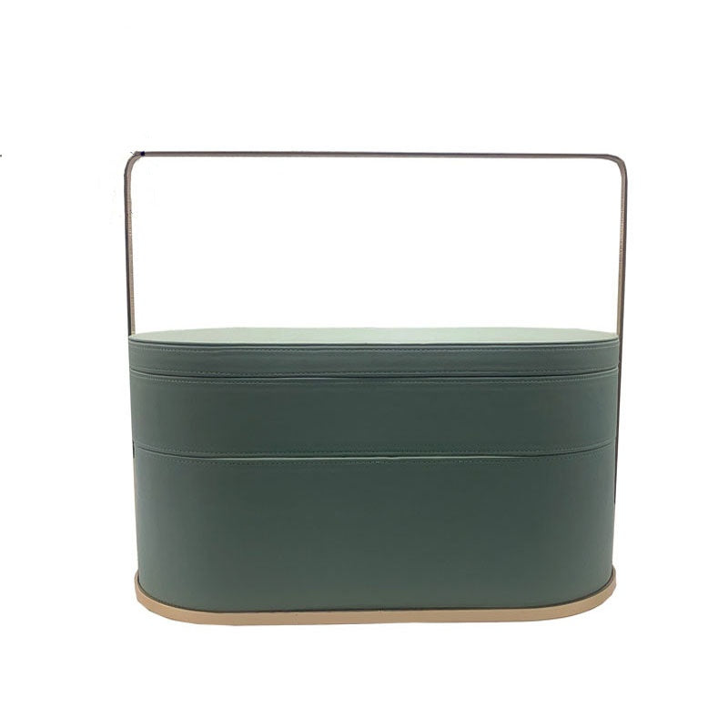 Wholesale Modern Luxury Storage Box Decorative Clothes Organizer Metal Stand-105