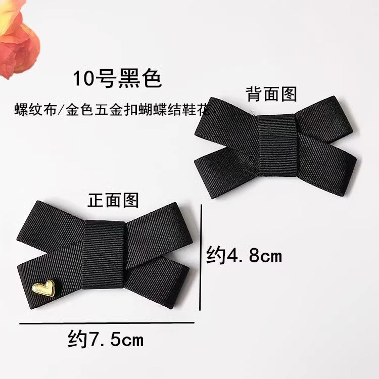 Different styles of bows for women's shoes-144