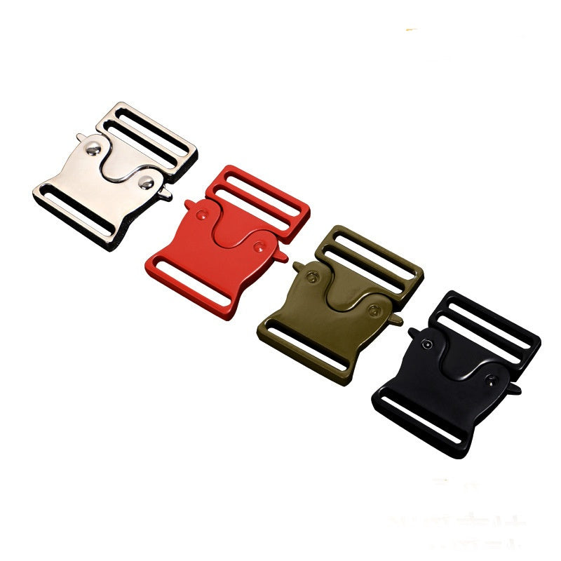 High Quality And Exquisite Electroplated Gold Silver Alloy Buckle And Strap Adjuster-3