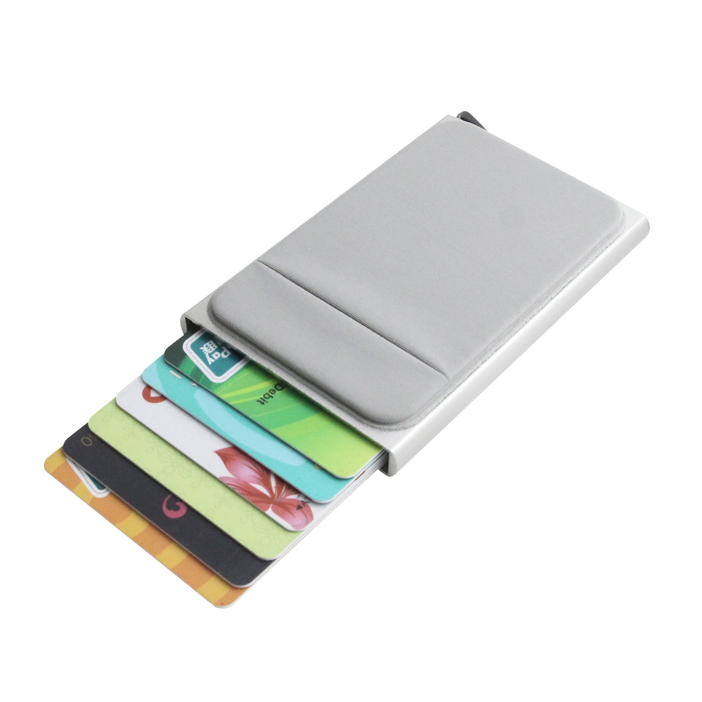 Smart Slim popup and Thin Minimalist pop up Wallets for Men and Women, RFID Metal Money Clip Wallet Pop Up Wallet