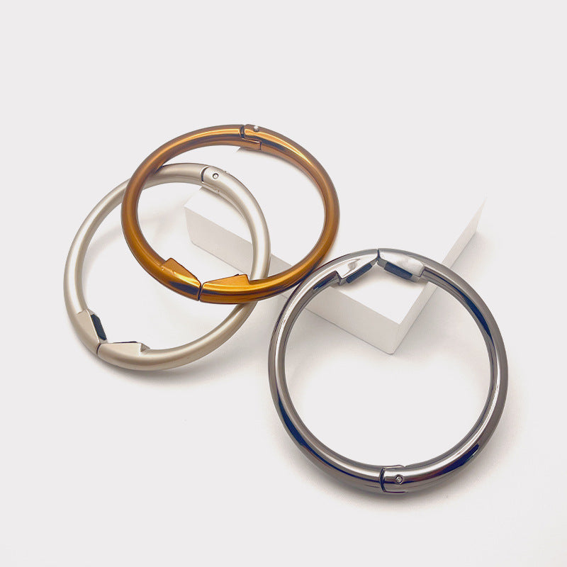 Fashion Collection Multi-function Portable Hanger Zinc Alloy Metal Bracelet Purse Hook Clip Instant Hand Bag hangers with logo-3