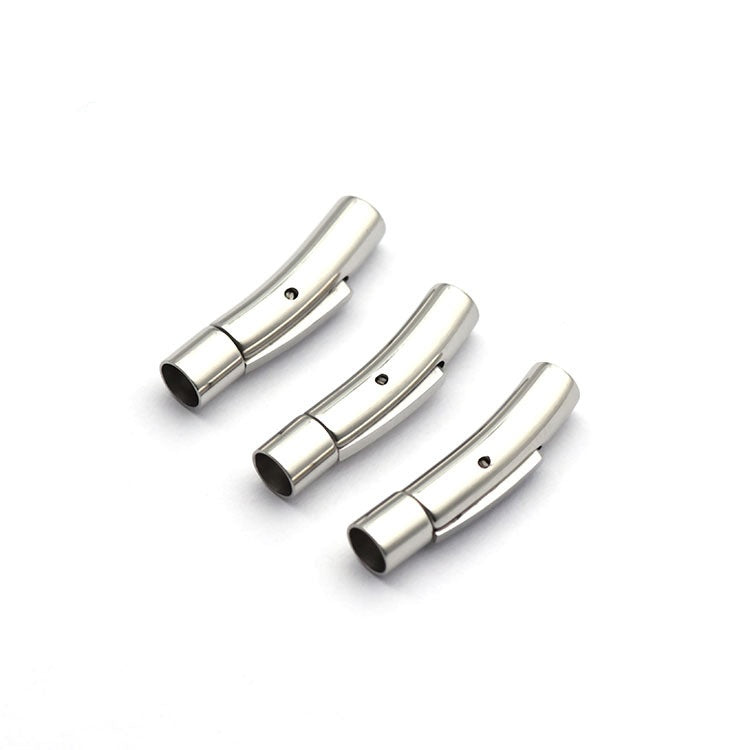 Hook Clasps Box Lock Consult customer service to get accurate preferential prices! Place of Origin: Fujian, China Bracelet Beaded Magnetic Magnet Men Bead Leather Cord Clasp Stainless Steal-3