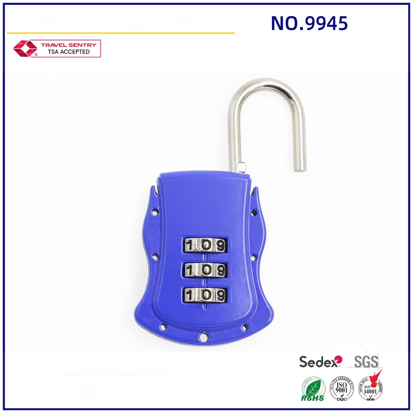 Made in China Padlock Case Suitcase Luggage Combination Lock-30