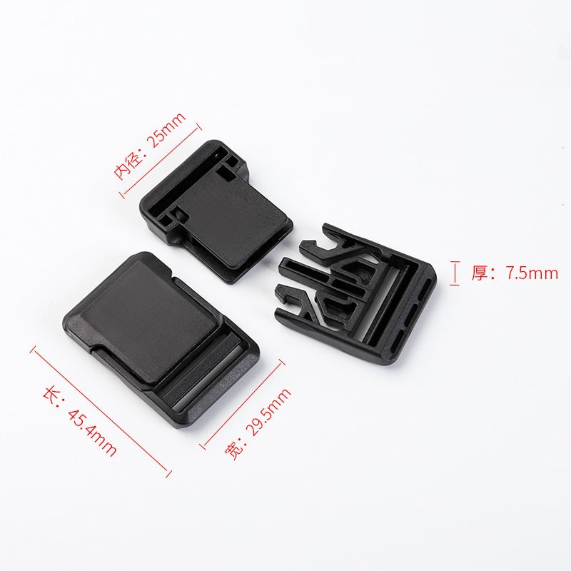 Plastic Buckle Manufacturers Webbing Arched Inserting Buckle Plastic for Travel Tactical Backpack Bag Parts & Accessories-30