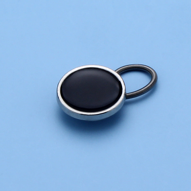 10 mm 15 mm 19 mm metal extended push spring button pants waist extender button for pants-302