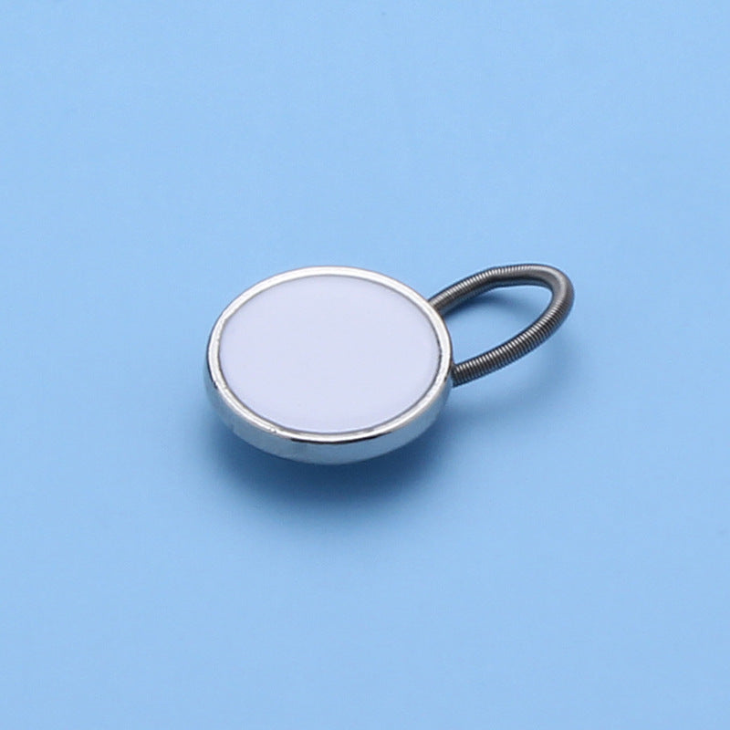 10 mm 15 mm 19 mm metal extended push spring button pants waist extender button for pants-302