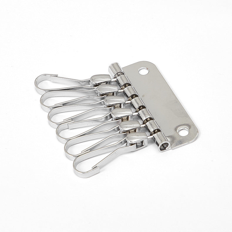 Wholesale 6 Hooks 8 Hooks Keychain Metal Key Holder For Wallet-31
