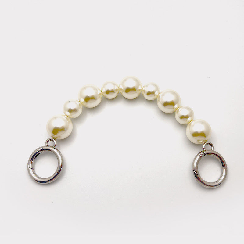 Charmkey 25cm Handbag Accessories Chain Bag Handles Pearl Bag Chain Strap Purse Chain-31