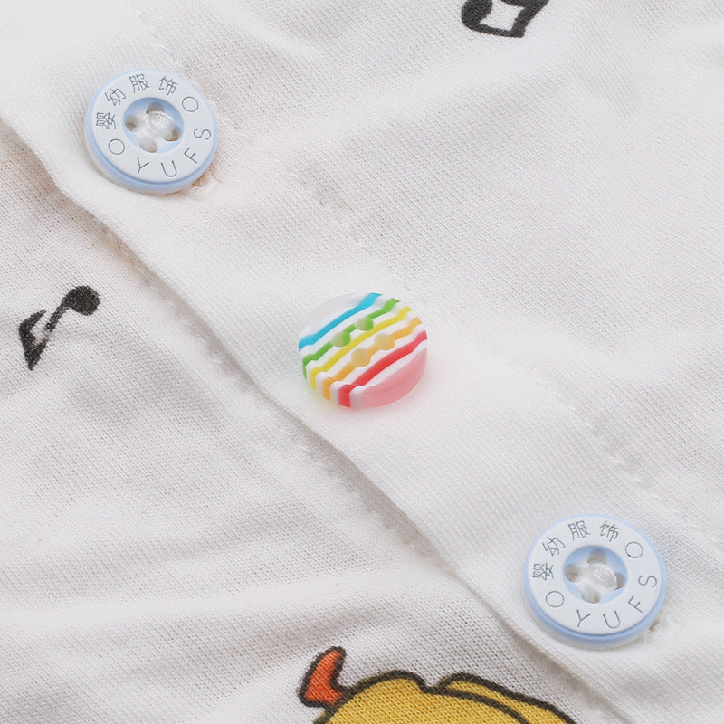 Diy Bear Head Children's Clothes Buttons Candy Color Colorful Two Hole Resin Cartoon Buttons-31