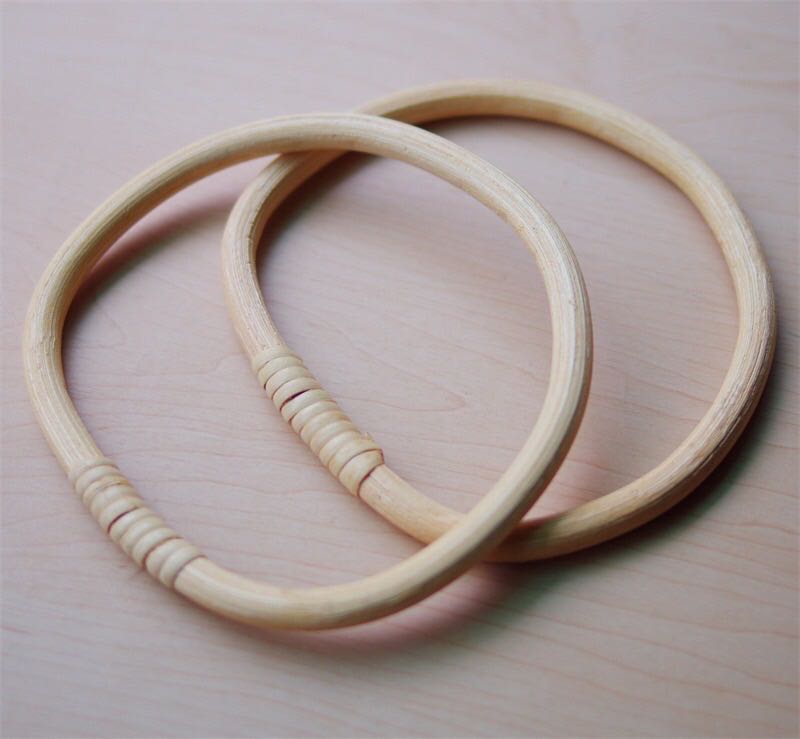Round o shape and D shape custom rattan wooden bag handles for women fashion handbag accessories-31