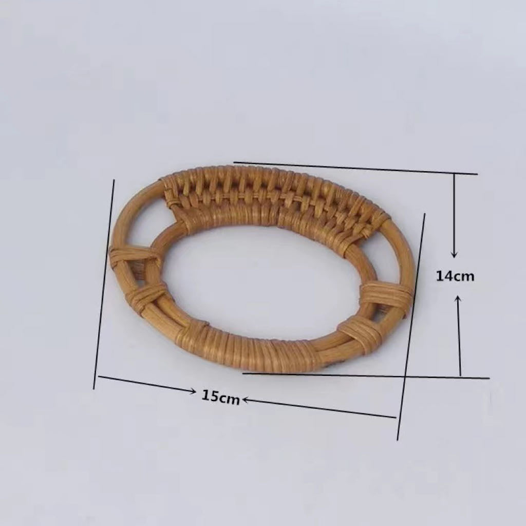 Round o shape and D shape custom rattan wooden bag handles for women fashion handbag accessories-31