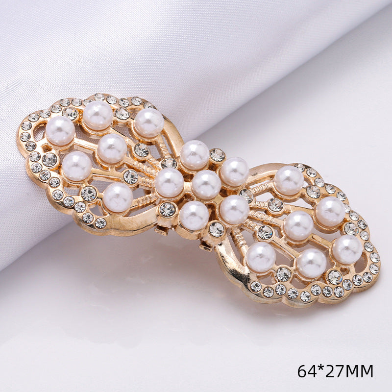 Big Rectangle Gem Rhinestone Shoe Clips Women Shoes Jewelry Removable Crystal Shoe Buckle For Upper DIY-313