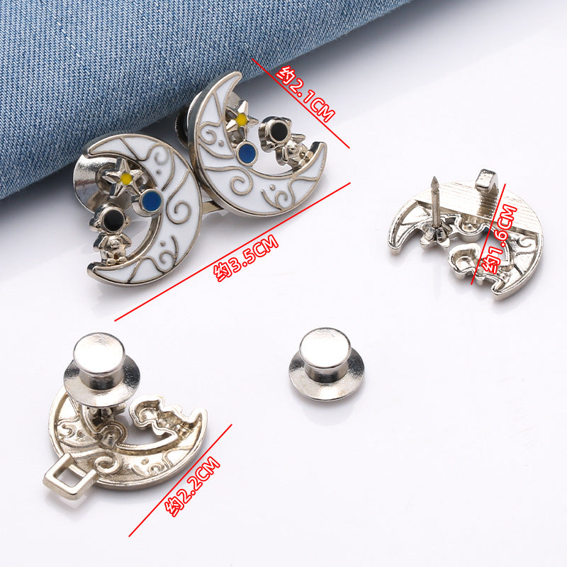 hot sale Waist Buckle Extender Set, Jeans Nail Free Waist Extender Perfect Fit Instant Button for Pants-316