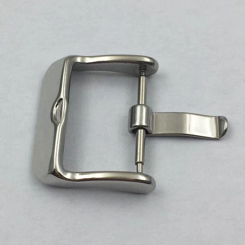 Hot Sale Custom Polished Brushed Stainless Steel Watch Band Clasp Hardware Watch Buckle-33
